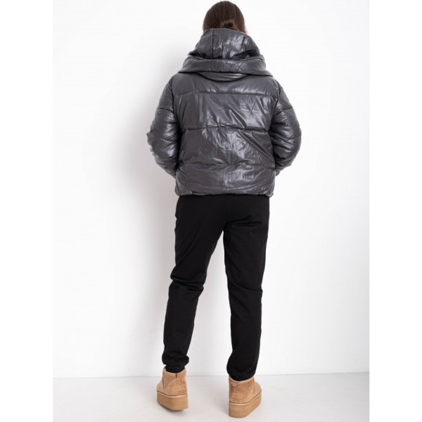 0042 чорні жіночі спортивні штани (плащівка трикотаж на флісі, 6 од. розміри норма: 25. 26. 27. 28. 29. 30)