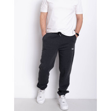 9998-6 сірі чоловічі спортивні штани (AOLONG. технітка на флісі, не кашлатиться, 5 од., розміри норма: XL. 2XL. 3XL. 4XL. 5XL)