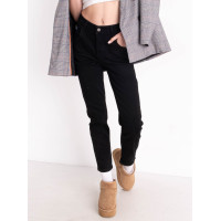 3022 чорні жіночі джинси (LANLANIEE, байка, 6 од. розміри норма: 25. 26. 27. 28. 29. 30)