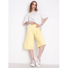 2611-802-13 жовті жіночі шорти (коттон, 3 од. розміри норма: 25. 26. 29)