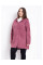 0777-33 малиновий жіночий кардиган (вовна альпаки, з капюшоном, 1 од. універсальний розмір батал: 56-60)
