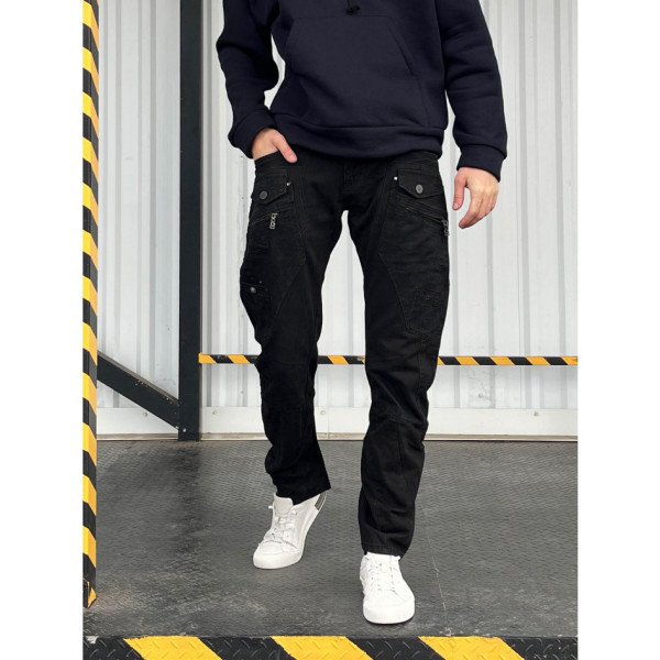 1708-997 мікс моделей чорні чоловічі джинси (MIGACH, котонові, 7 од. розміри норма: 29. 30. 31. 32. 32. 32. 33,)