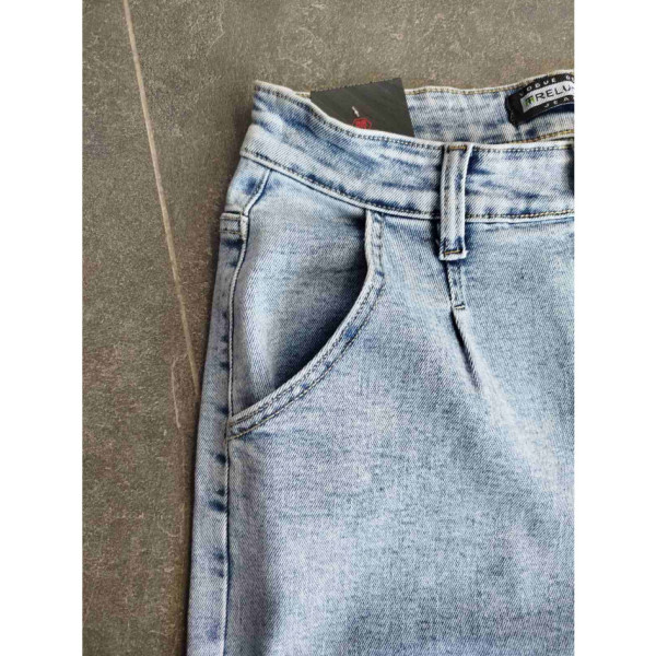 0306-15 # блакитні жіночі джинси (RELUCKY, стрейчові, 6 од. розміри норма: 25. 26. 27. 28. 29. 30) видача наступного дня