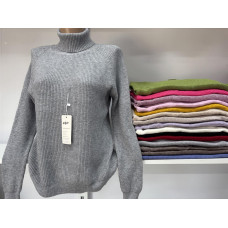 0040* мікс кольорів жіночий светр (15 од., розміри напівбатал: L-2XL) видача наступного дня