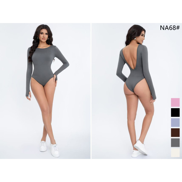0068* выбор цвета женский боди (95% хлопок, 4 ед, размеры норма: S-XL) выдача на следующий день