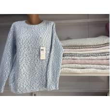 0094 * мікс квітів жіночий светр (10 од., розміри батал: 56) видача наступного дня