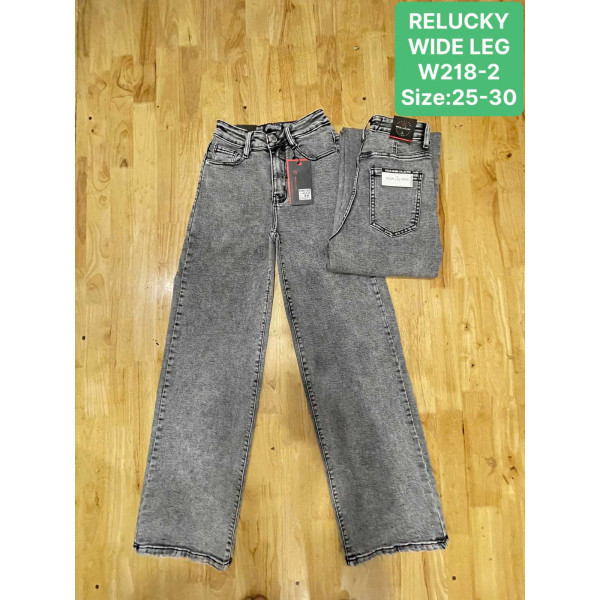 0218# сірі жіночі джинси (6 од., розміри норма: 25-30) видача наступного дня