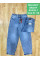 0328-1# блакитні жіночі джинси баггі (6 од., розміри батал: 31-38) видача наступного дня
