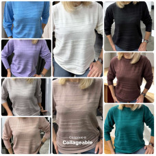 25522 * мікс кольорів жіночий светр (6 од., розміри батал: 46-54) видача наступного дня