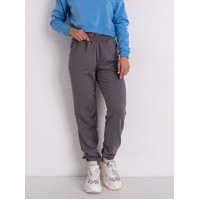 1305-6 сірі жіночі спортивні штани (4 од. розміри норма: S. M. L. XL)