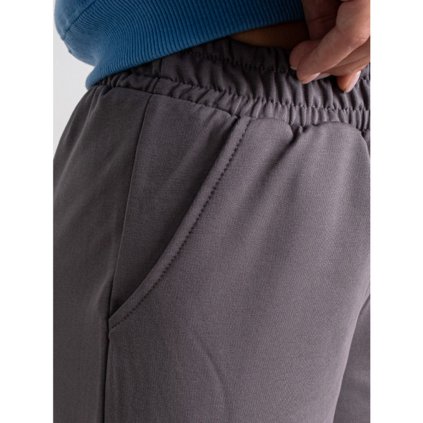 1305-6 сірі жіночі спортивні штани (4 од. розміри норма: S. M. L. XL)