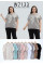7133# микс цветов женская футболка Kiss Me (10 ед, размеры батал: 2XL-4XL) выдача на следующий день