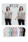 7133# микс цветов женская футболка Kiss Me (10 ед, размеры батал: 2XL-4XL) выдача на следующий день