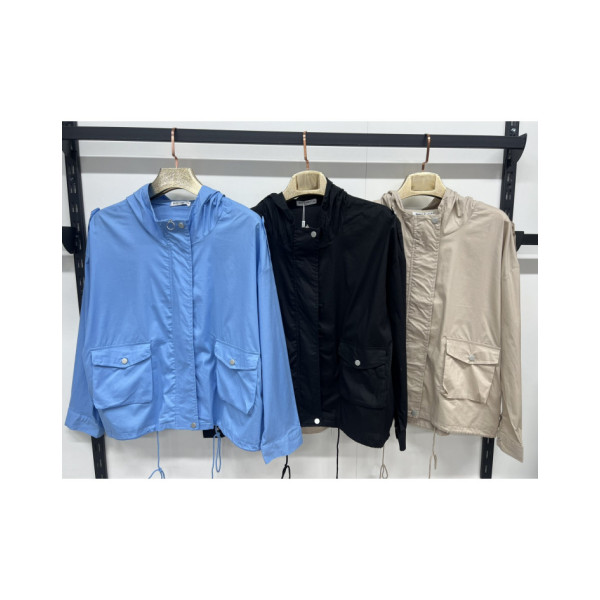 7708# вибір кольору жіноча вітровка (5 од., розміри батал: 3XL-7XL) видача наступного дня