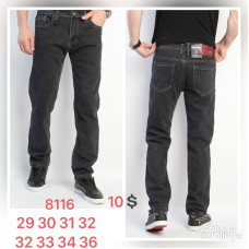 8116* сірі чоловічі джинси (RTROOSS, стрейч, 8 од. розміри норма: 29-36) видача наступного дня