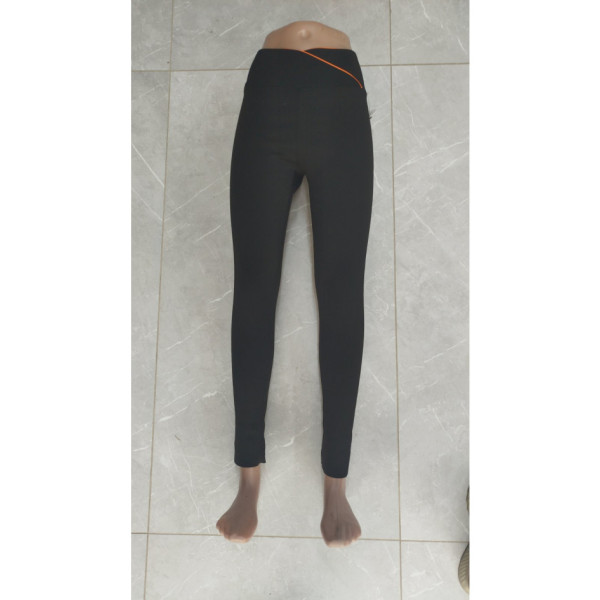3040 * чёрные женский лосины на флисе с утяжкой (4 ед, размеры норма: s,m,l, xl) выдача на следующий день