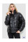 0205-1 * чёрная женская зимняя куртка (5 ед, размеры норма: S-M-L-XL-2XL) выдача на следующий день