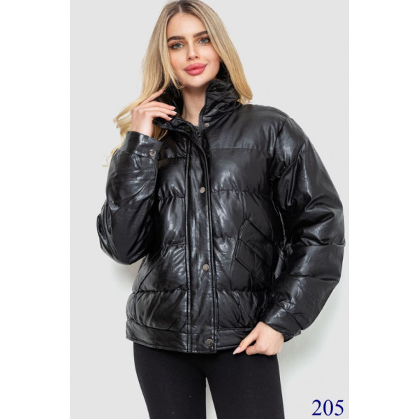 0205-1 * чёрная женская зимняя куртка (5 ед, размеры норма: S-M-L-XL-2XL) выдача на следующий день