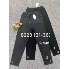 8223 * вибір кольору жіночі джинси на флісі (стрейч, 6 од., розміри батал: 31-36) видача наступного дня