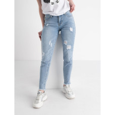 0667-6 / блакитні жіночі джинси (New Jeans, стрейчові, 6 од. розміри норма: 25. 25. 26, 26, 27, 29) New Jeans