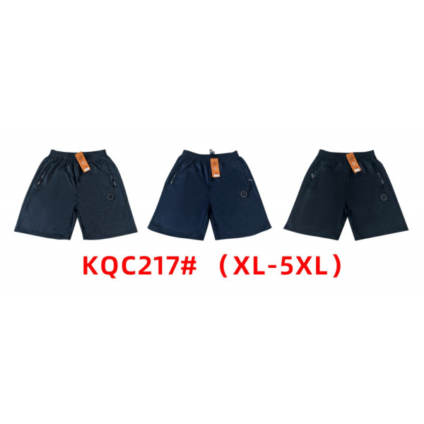 0217# выбор цвета мужские шорты (двунитка, 10-ед, размеры норма: XL-5XL) Шорты