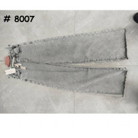 8007# серые женские джинсы (стрейч-коттон, 6 ед, размеры норма: 25-30) выдача на следующий день Джинсы