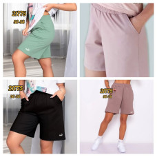 21775# выбор цвета женские шорты (турецкая двунитка, 5 ед, размеры батал: 50-52-54-56-58) выдача на следующий день Шорты