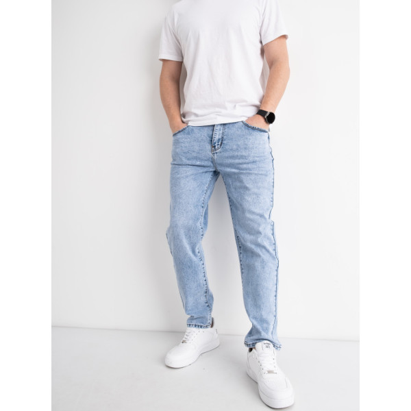6082-3 / голубые мужские джинсы (SPPS, коттоновые, 3 ед. размеры норма: 28, 30, 31) Джинсы