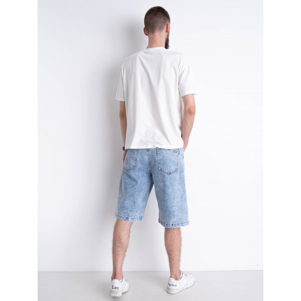 5390-6 / голубые мужские джинсовые шорты (SPPS, стрейчевые, 6 ед. размеры норма: 29. 31. 32. 32. 33. 34) SPPS