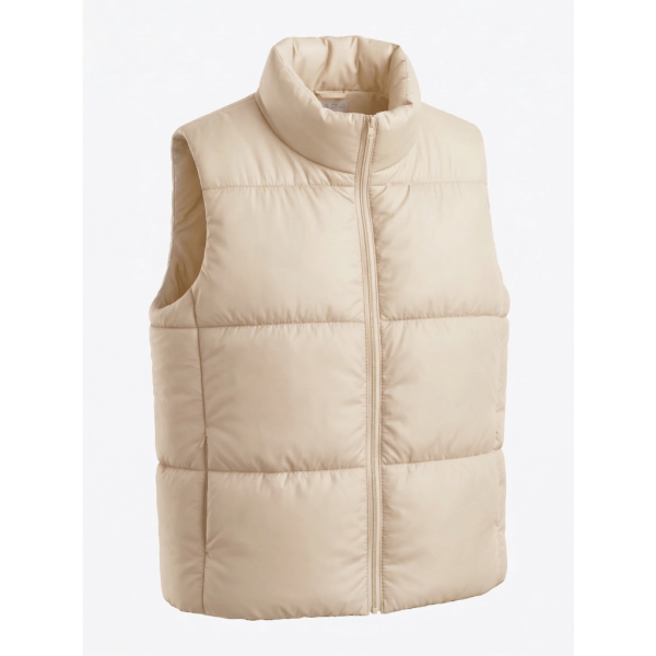 0074-100 молочний жіночий жилет (5'TH AVENUE, синтепон, 3 од. розміри напівбатал: 48, 50, 52) 5`th Avenue