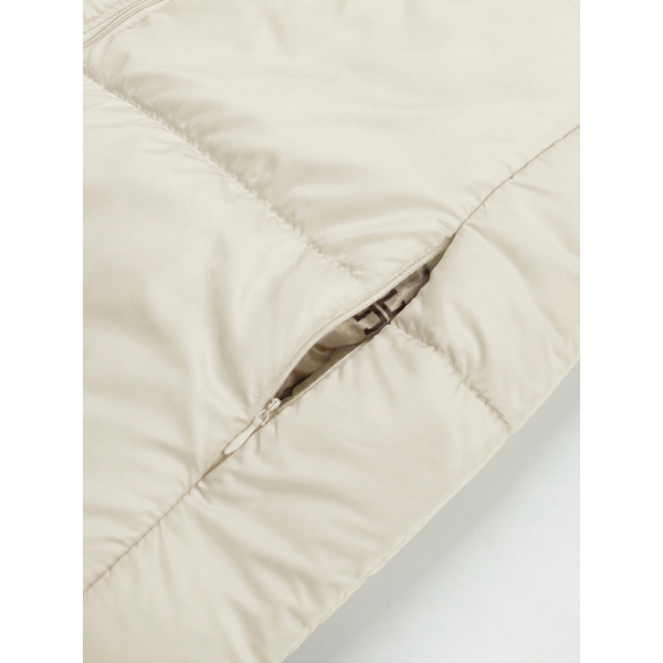 0074-100 молочний жіночий жилет (5'TH AVENUE, синтепон, 3 од. розміри напівбатал: 48, 50, 52) 5`th Avenue