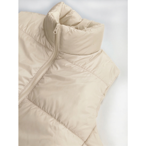 0074-100 молочний жіночий жилет (5'TH AVENUE, синтепон, 3 од. розміри напівбатал: 48, 50, 52) 5`th Avenue