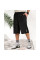12780-1 черные мужские шорты (SARA, костюмка, полномерные, 6 ед. размеры полубатал: 48, 50, 52, 54, 56, 58) Sara