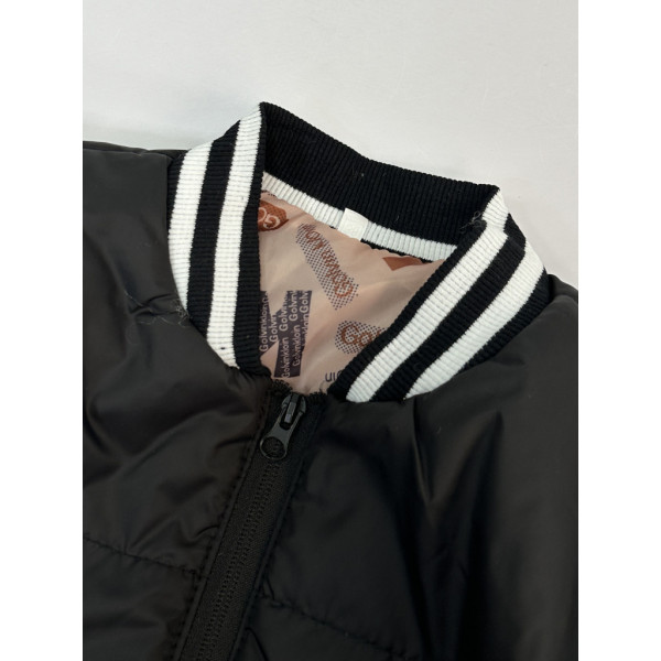 0497-1 чорна підліткова куртка (5'TH AVENUE, синтепон, 3 од. розміри підліток: 36, 38, 40) 5`th Avenue