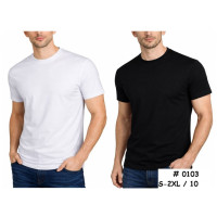 0103# выбор цвета мужская футболка (10 ед, размеры норма: S-M-L-XL-2XL) выдача на следующий день Футболка