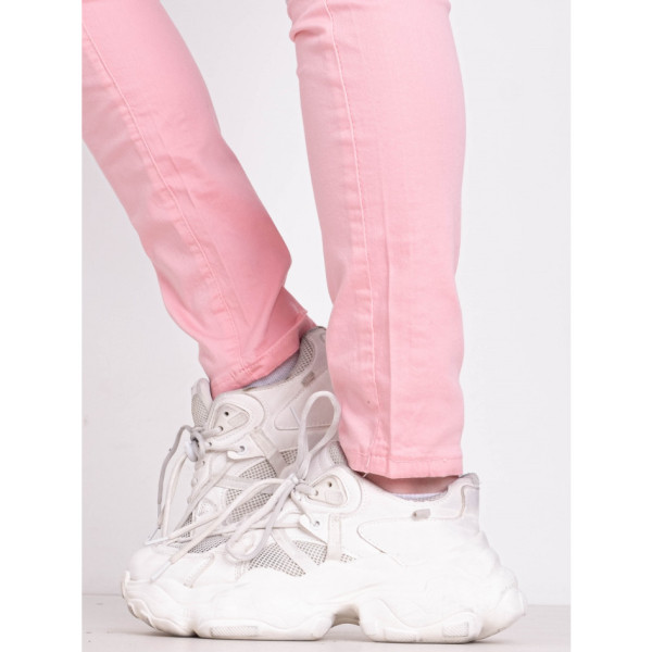 0118-5 пудрові жіночі джинси (5 од. розміри норма: XS. S. M. L. XL)