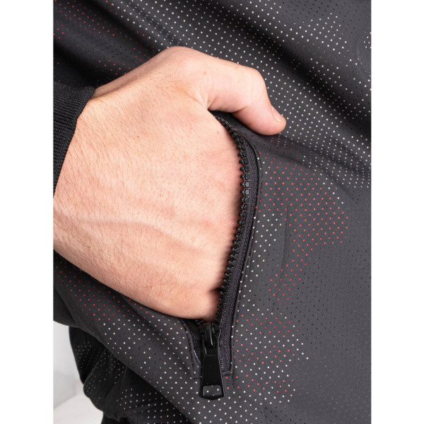 0081-1 чорна чоловіча куртка-бомбер (6 од. розміри норма: 48. 50. 52. 54. 56. 58)