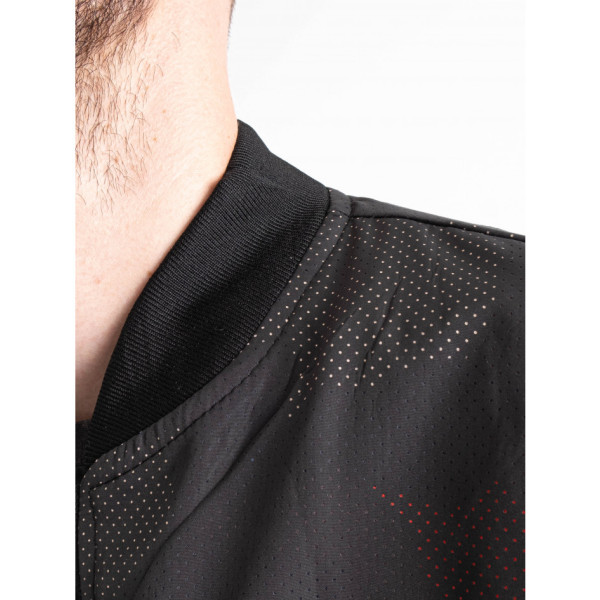 0081-1 чорна чоловіча куртка-бомбер (6 од. розміри норма: 48. 50. 52. 54. 56. 58)