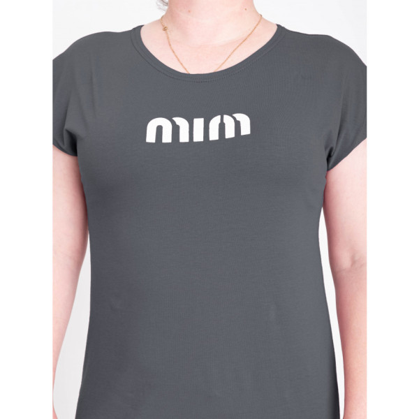 3201-6 графіт жіноча туніка (5'TH AVENUE, турецька двонитка, 3 од. розміри батал: 54. 56. 58)