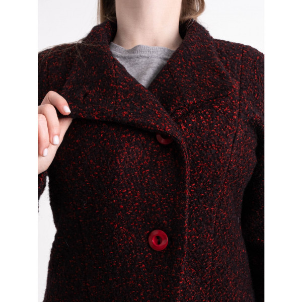 90086-99 два кольори жіноче драпове пальто (3 од. розміри норма: 42. 42. 42)