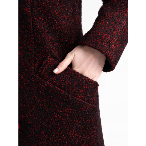 90086-99 два кольори жіноче драпове пальто (3 од. розміри норма: 42. 42. 42)