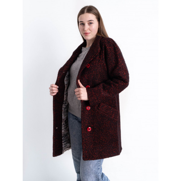 90086-99 два кольори жіноче драпове пальто (3 од. розміри норма: 42. 42. 42)