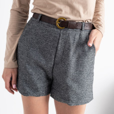 0155-6 сірі жіночі шорти (3 од. розмір: S.M.L)