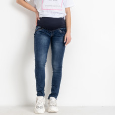 8816 сині жіночі джинси для вагітних (стрейчові, 6 од. розміри норма: 25. 26. 27. 28. 29. 30)