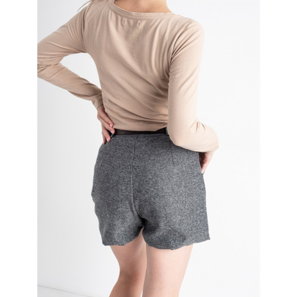 0155-6 сірі жіночі шорти (3 од. розмір: S.M.L)