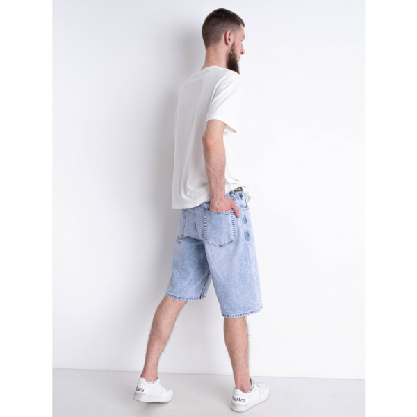 5389* блакитні чоловічі джинсові шорти (SPPS, 8 од. розміри молодіжка: 28. 29. 30. 31. 32. 33. 34. 36) видача наступного дня