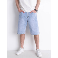 5389* блакитні чоловічі джинсові шорти (SPPS, 8 од. розміри молодіжка: 28. 29. 30. 31. 32. 33. 34. 36) видача наступного дня