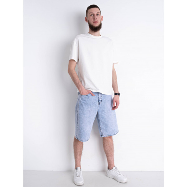 5389* блакитні чоловічі джинсові шорти (SPPS, 8 од. розміри молодіжка: 28. 29. 30. 31. 32. 33. 34. 36) видача наступного дня