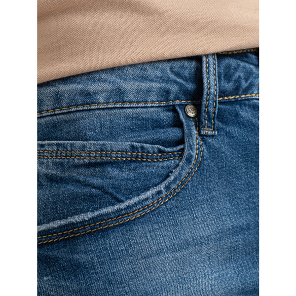 0191-5 сині жіночі джинсові шорти (5 од. розміри напівбатал: 29. 30. 31. 32. 33)