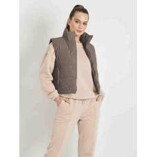 0072-4 фрезова жіноча жилетка (5'TH AVENUE, синтепон, 3 од. розміри норма: 42. 44. 46)
